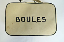 YARD FUN Boules 6 Metal Balls w/ Carrying Case Measuring Device (READ) Unbranded