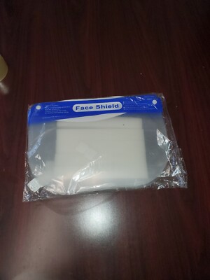 Face Shields Disposable Foam Elastic Strap 6 Pack