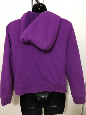 Youth Girls South Pole Purple Full Zip Wool Lined Hooded