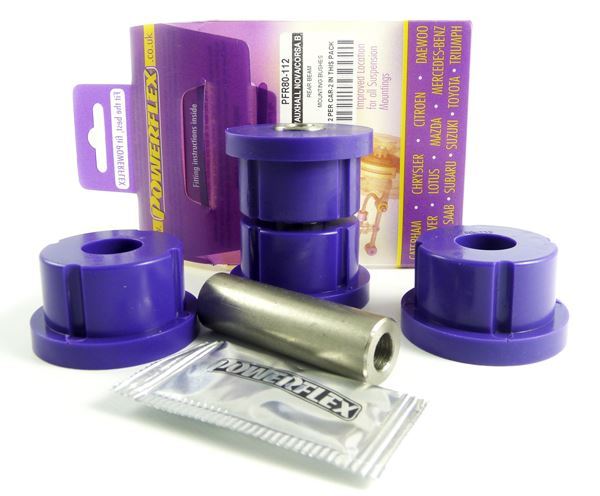 PFR80-112 POWERFLEX Rear Beam Mounting Bush fit Vauxhall