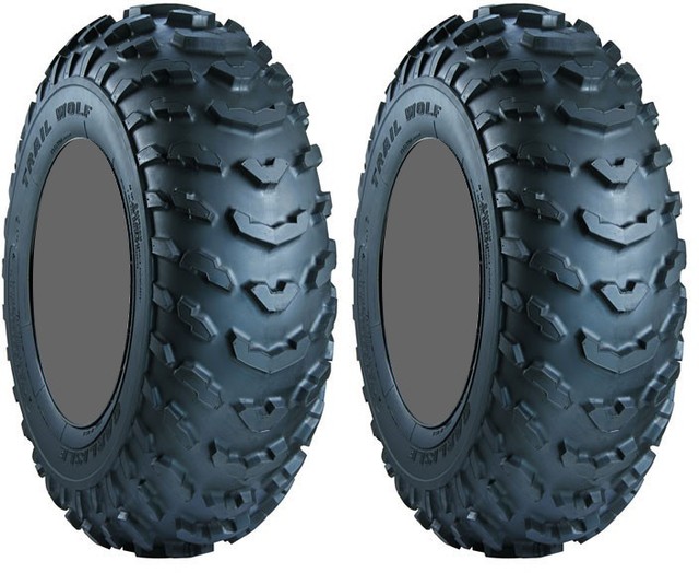 Pair 2 Carlisle Trail Wolf 22x1010 ATV Tire Set 22x10x10 ITP 221010