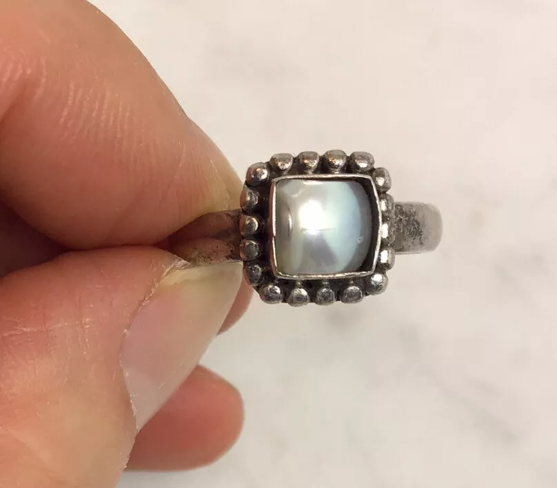 Silpada pearl ring clearance