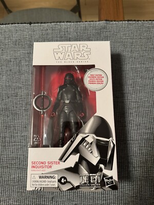 Star Wars Black Series Second Sister Inquisitor 6'' FIRST EDITION/WHITE BOX