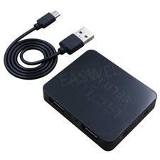 Full HD 4K HDMI Splitter 1X2 Ports Repeater Amplifier Hub 3D 1080p 1 In 2 Out U