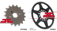 Front & Rear Sprocket Kit for YAMAHA XT200 J,K,CK-USA 82-83 JT Sprockets