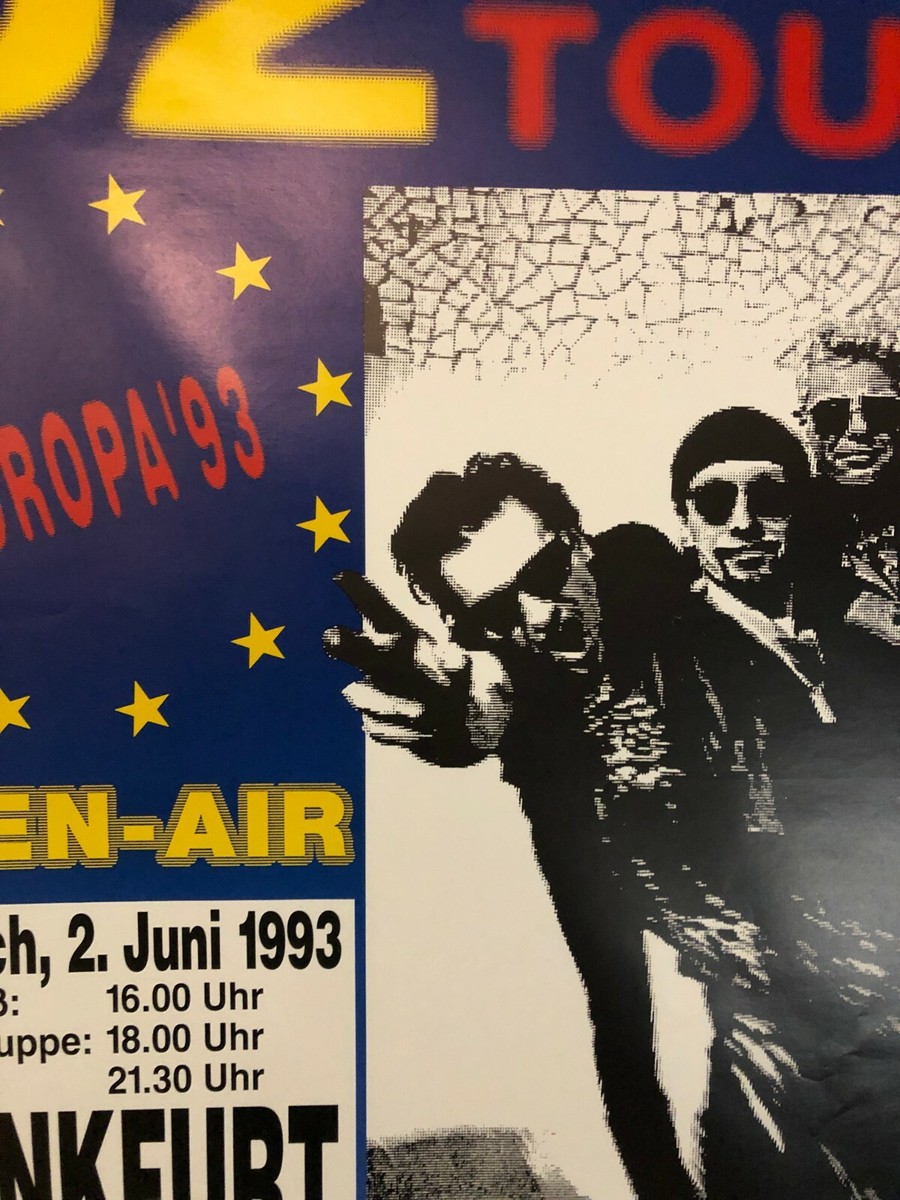 ZOO TV Tour/ユーツー/アートポスター U2 signed Zoo TV tour poster (1992-1993)