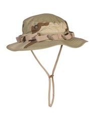 CAPPELLO MILITARE MIL-TEC TIPO GI BOONIE MIMETICO DESERT IN 100% COTONE