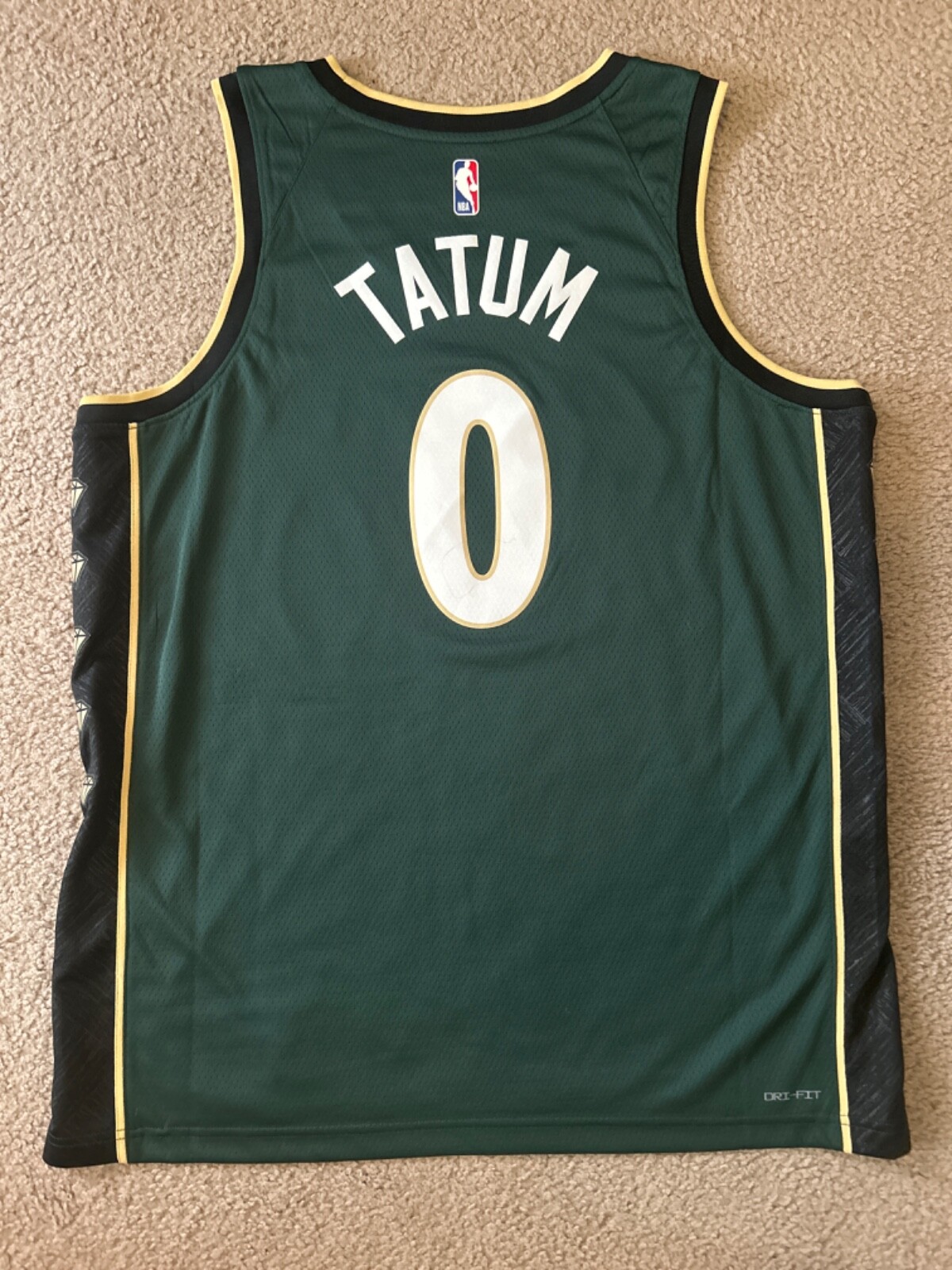 Jayson Tatum Nike Boston Celtics NBA 22-23 City Edition Swingman Jersey