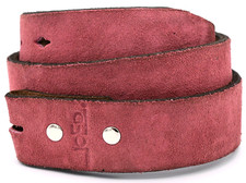 Vintage Belt Size 26 ~ Hot Pink Suede Texture JOED Made in USA