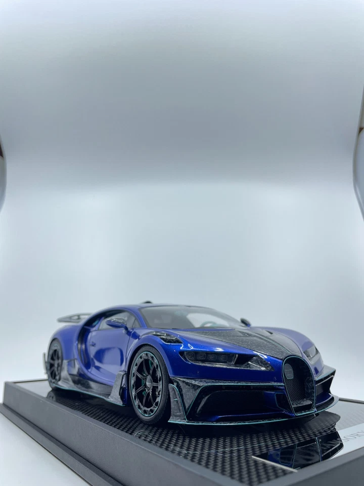 Bugatti Chiron Mansory Centuria (Sapphire Blue) [Timothy & Pierre] 1:18 scale - Image 2 of 4