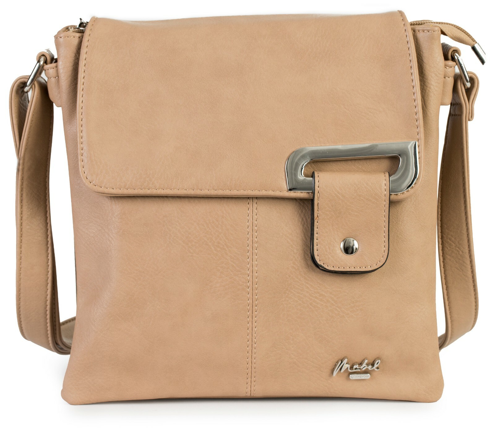 Womens Messenger Cross Body Multiple Pockets Shoulder Handbag Purse Bag