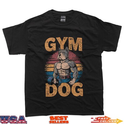 Gym Dog Meaning Gym Dog Costume Weight Lifting Gym Dog T-Shirt