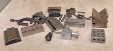 Machinist tool lot lathe hold down slides sign plate hardware & more tool lot