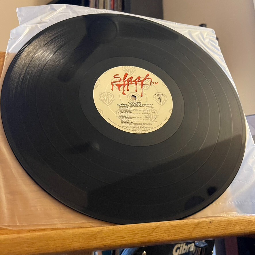 Los Lobos How Will the Wolf Survive? Vinyl LP Slash 1-25177 1st Pressing