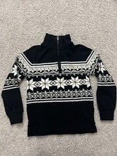 Polo Ralph Lauren Black Quarter Zip Toddler Pullover Sweatshirt Top Size 4T