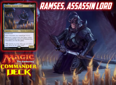 Ramses, Assassin Lord MTG EDH Commander Deck! Assassin's Creed! | eBay