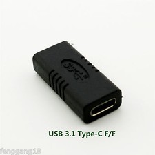 1pcs USB 3.1 Type-C Female To Type C Female Charging Data Sync Converter Adapter