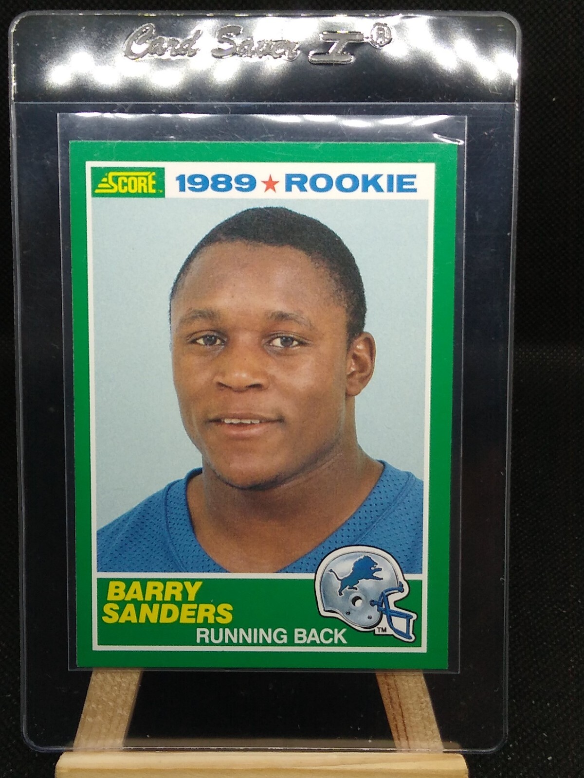 1989 Score 257 Barry Sanders Detroit Lions HOF Rookie RC eBay