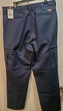 Dickies Men's Cargo Pants Relaxed Straight Fit, 6-Pocket, Industrial Work Canvas