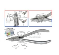 Bend Plier Vertical Loop And Step Creates Combination Form / Geaw System FDA USA
