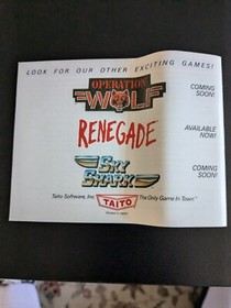 Bubble Bobble - Nes Manual Only