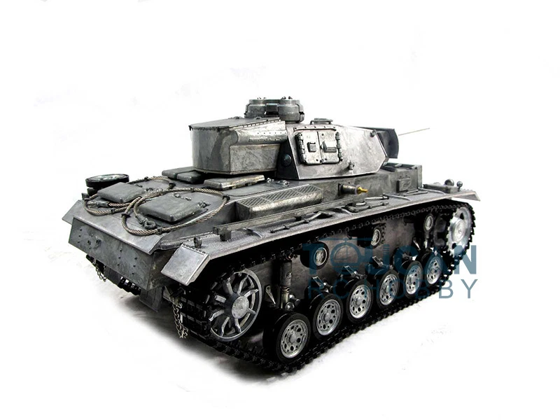 1/16 Mato Almost Full Metal Panzer III RC Tank BB Shooting Pellet KIT Model 1223 - Image 3 of 4