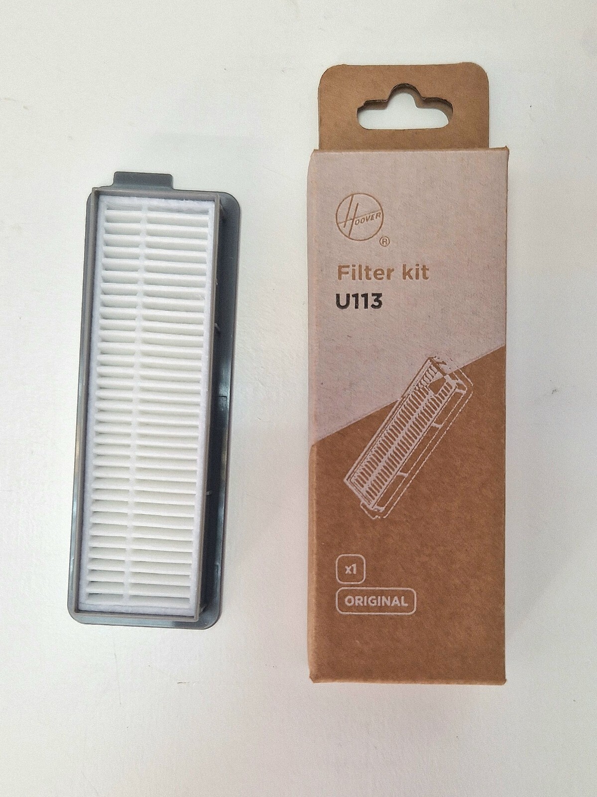 1 FILTRO HEPA U113 ORIGINALE HOOVER PER ROBOT ASPIRAPOLVERE HG7 HG770HU 011