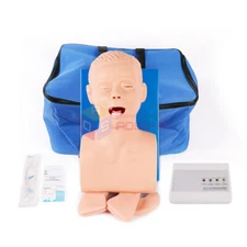 PVC Intubation Manikin Study Teaching Model Airway Management Trainer