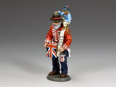 WoD026 - Old Organ Grinder and His Monkey - World of Dickens - King and Country