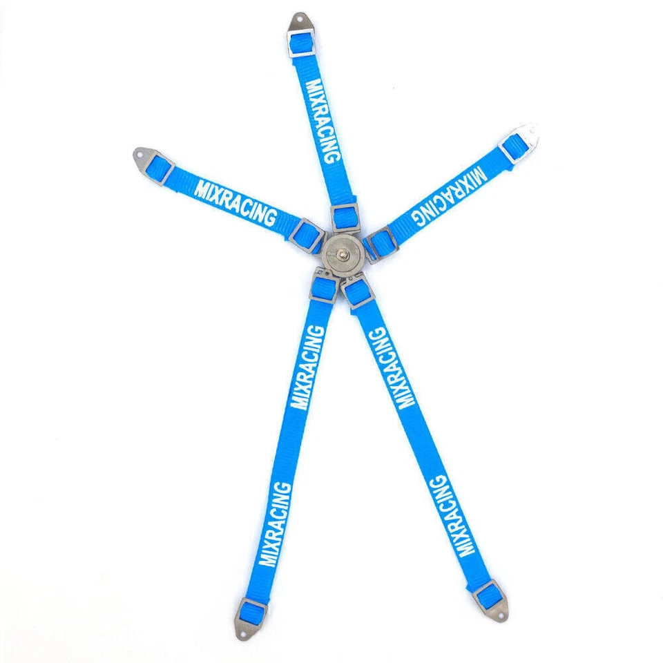 Racing 1/10 Scale 5 Point Seat Belt For RC Crawler Axial SCX10 90046 90047 90027 - Image 4 of 4