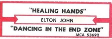 Jukebox Title Strip - Elton John: 