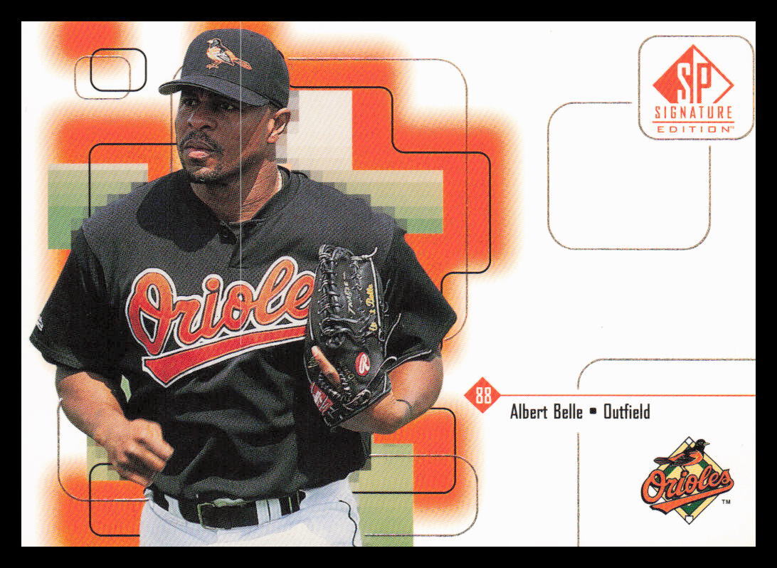 1999 SP Signature Edition  #51 Albert Belle  Baltimore Orioles