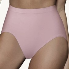BALI Seamless 2 Pack Ultra Control Pink Beige Shaping Brief Panty Womens XL 2XL
