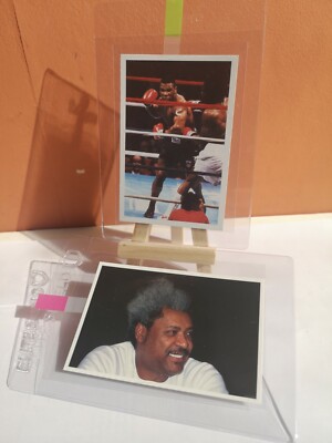 Mike Tyson - Don King - Question Of Sport Karten - Ready For Grading