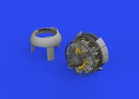 MW22 Eduard 648947 FM-1 Engine Print Brassin For Eduard