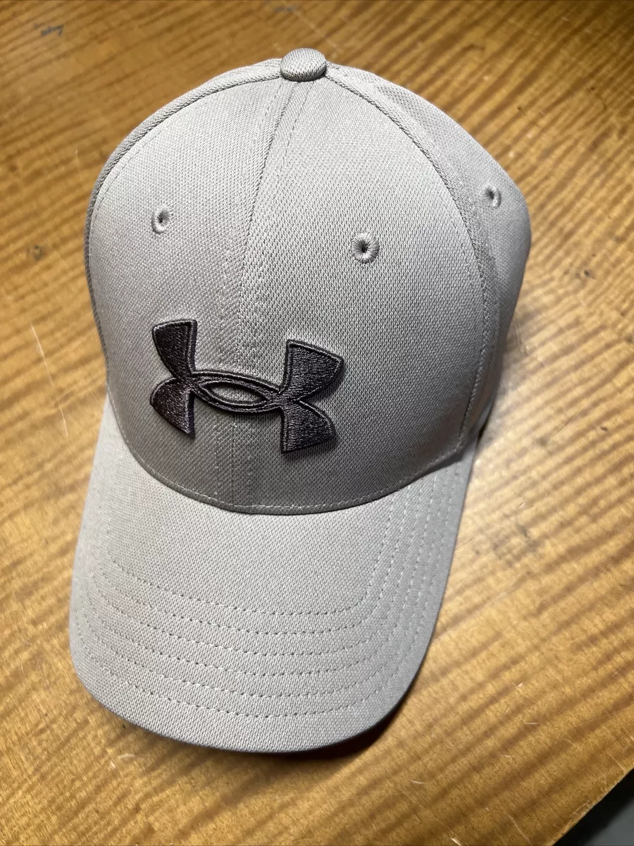 Under Armour Men's UA Blitzing Hat Sm/ Md Fitted Cap 6493880- Tan/Purple