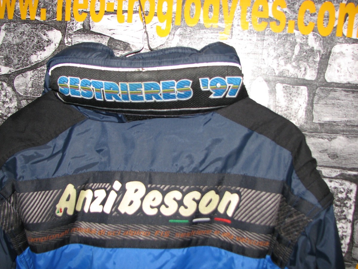 Anzi Besson Vintage Italia Italy winter sci skj nylon giacca