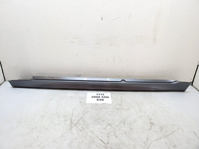   04-10 OEM BMW E60 Sedan M SPORT Left Driver Side Skirt Rocker Panel Gray A52 *