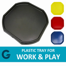 1.0m x 1.0m Tuff Plastic Children's Sand Play Pit & Cement Mortar Mixing Tray