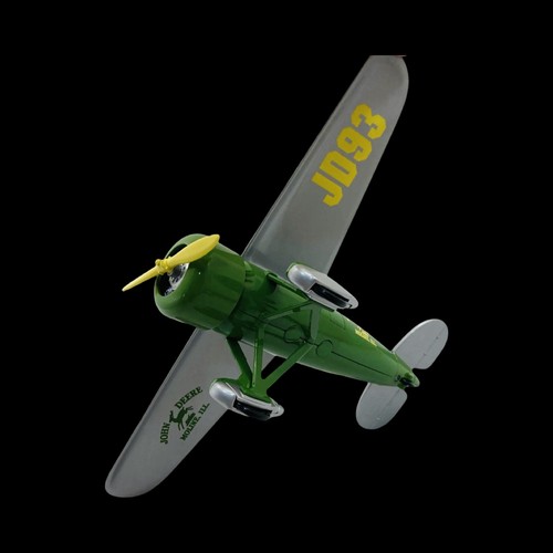 John Deere JD93 Lockheed Vega 5B 1992 Vintage Airplane Bank #35024 Spec Cast - Picture 5 of 6