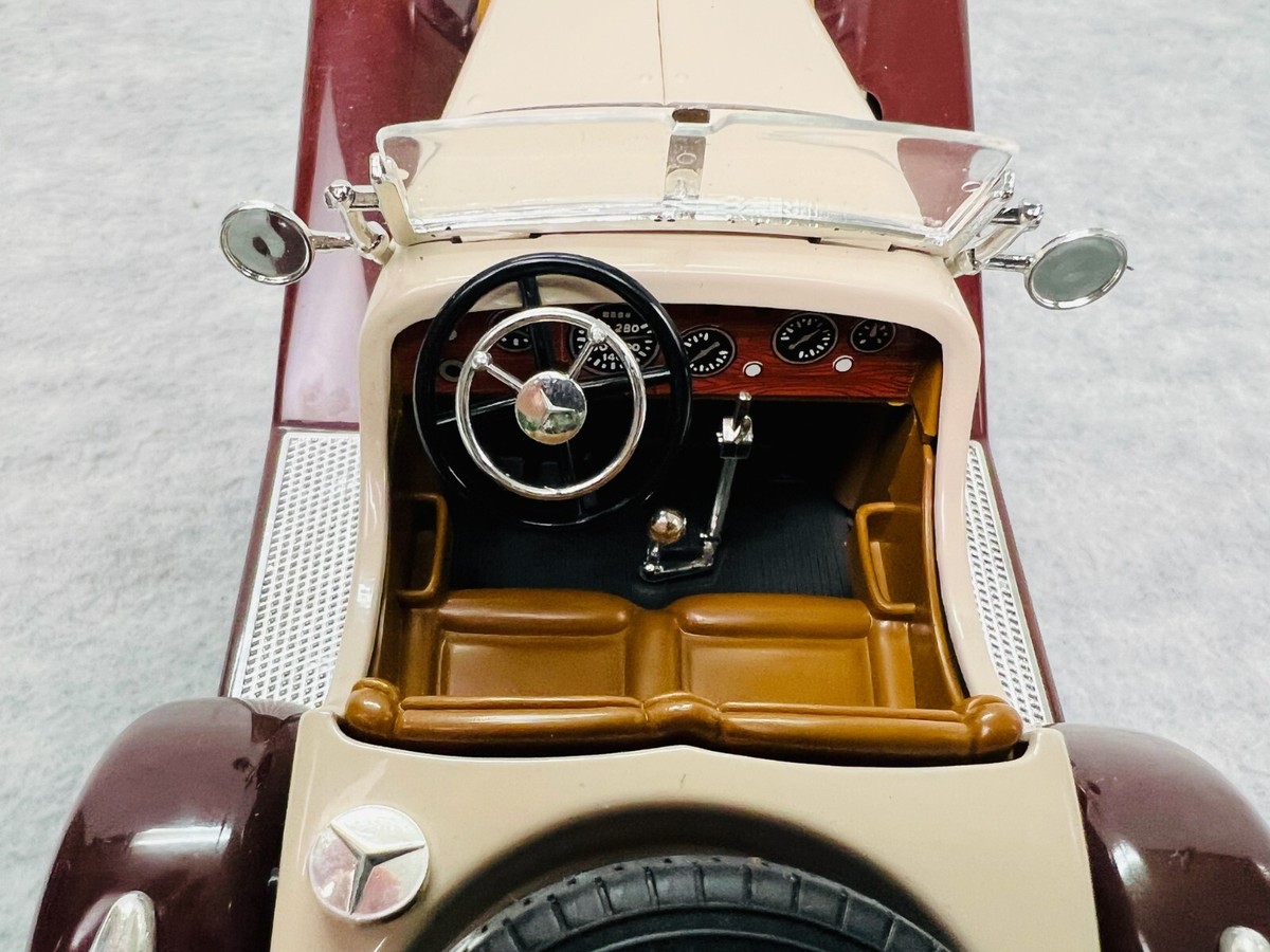 🇩🇪🇩🇪Burago 1928 Mercedes-Benz SSK All 1:18 Die Cast