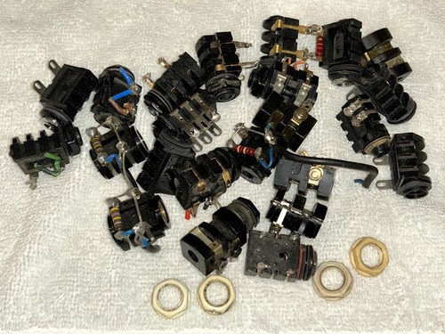 Vox UK Made Vintage Amplifier Input Jack Lot 1960's AC-30 AC-15 AC-50