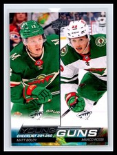 2022-23 Upper Deck #250 Young Guns Checklist Matt Boldy / Marco Rossi Rookie RC