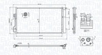 Kondensator Klimaanlage Magneti Marelli 350203101100 FüR Hyundai Tucson TL TLE 4
