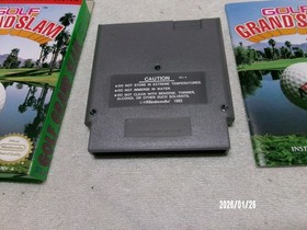 #809 Nes Nintendo Golf Grand Slam By Atlus CIB With Map/Poster