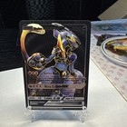 Shadow Mewtwo GX Hp300 Fan Art Display Card Black And Red Foil Strike Back💥💥