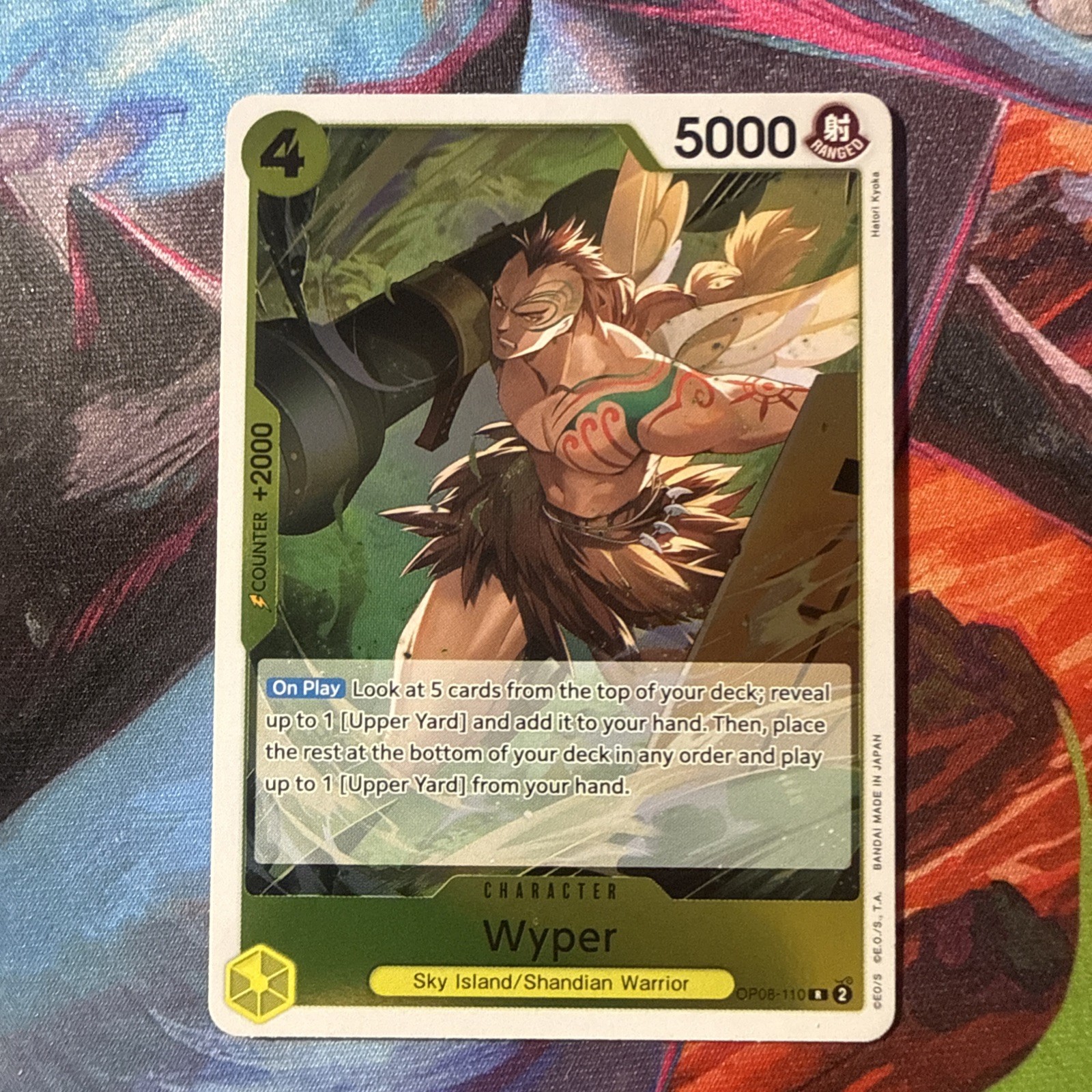 Wyper OP08-110 Two Legends Foil