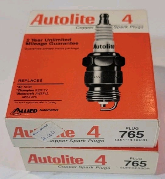 Autolite 765 Spark Plug Pack of 8