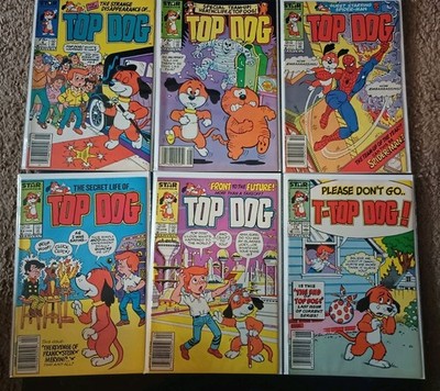 Top Dog Star Comics Lot Of 6 #8 9 10 12 13 14 Spider-Man
