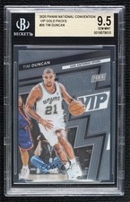 2025 National Convention VIP Gold Pack Tim Duncan #26 BGS 9.5 GEM MINT HOF 3hd